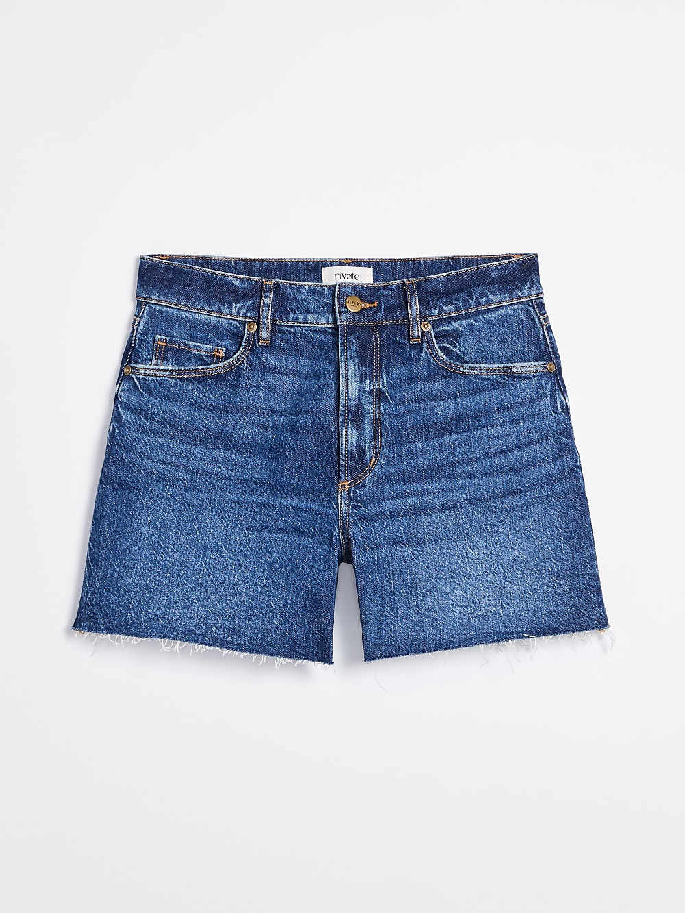 NWT LOFT High Rise Cut Off Denim Shorts SZ 12P